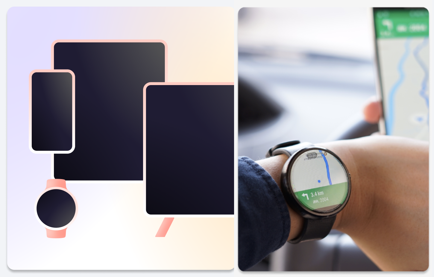 connected devices phone smartwatch