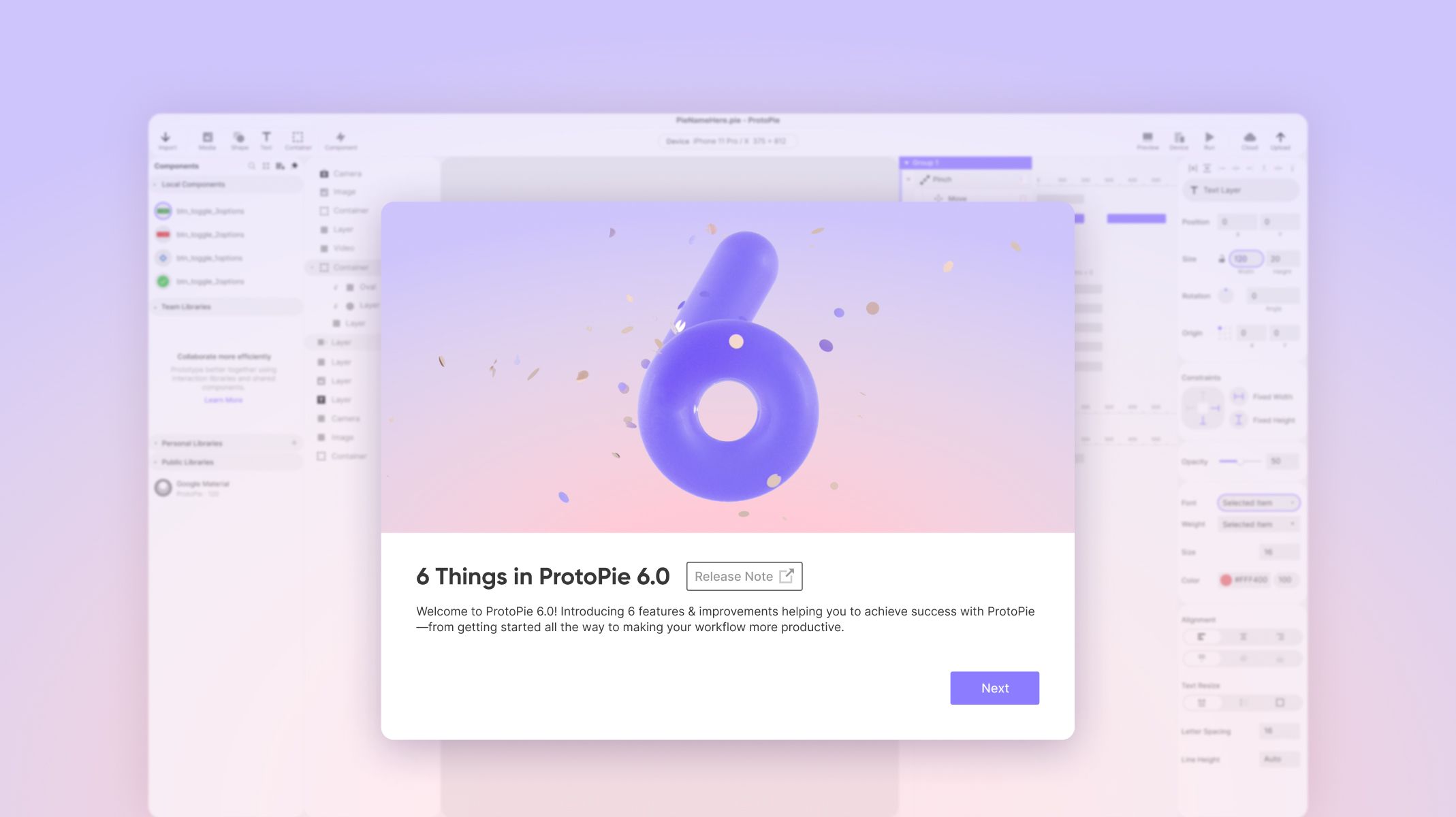 ProtoPie 6.0—Highly Interactive Prototyping for Everyone Thumbnail