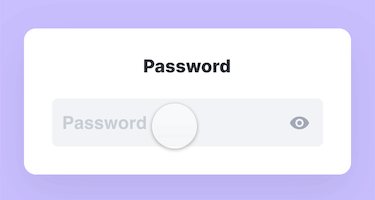 You will notice that at first, the password field is masked.