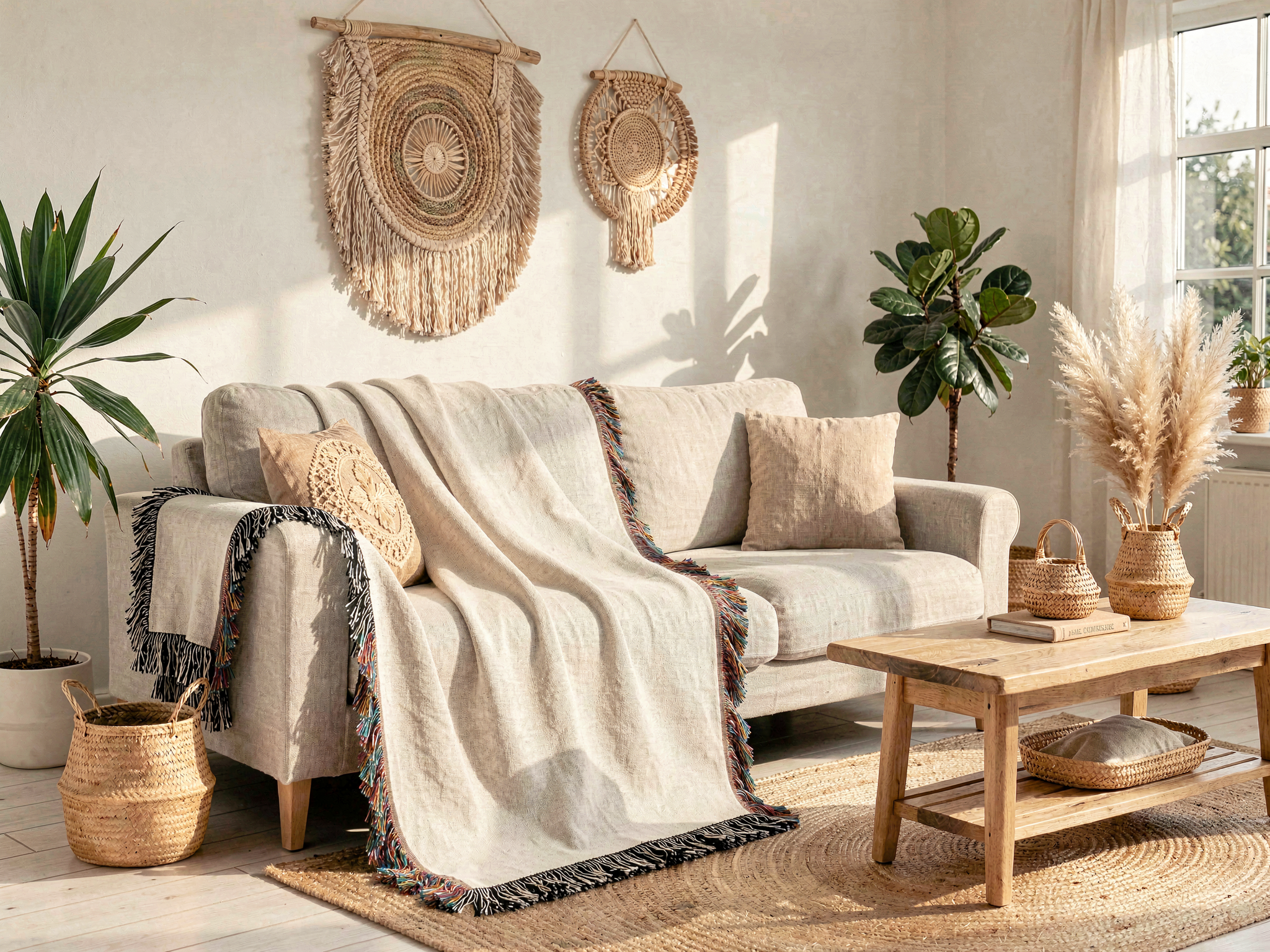 Neutral, aesthetic scene to keep full focus on your design