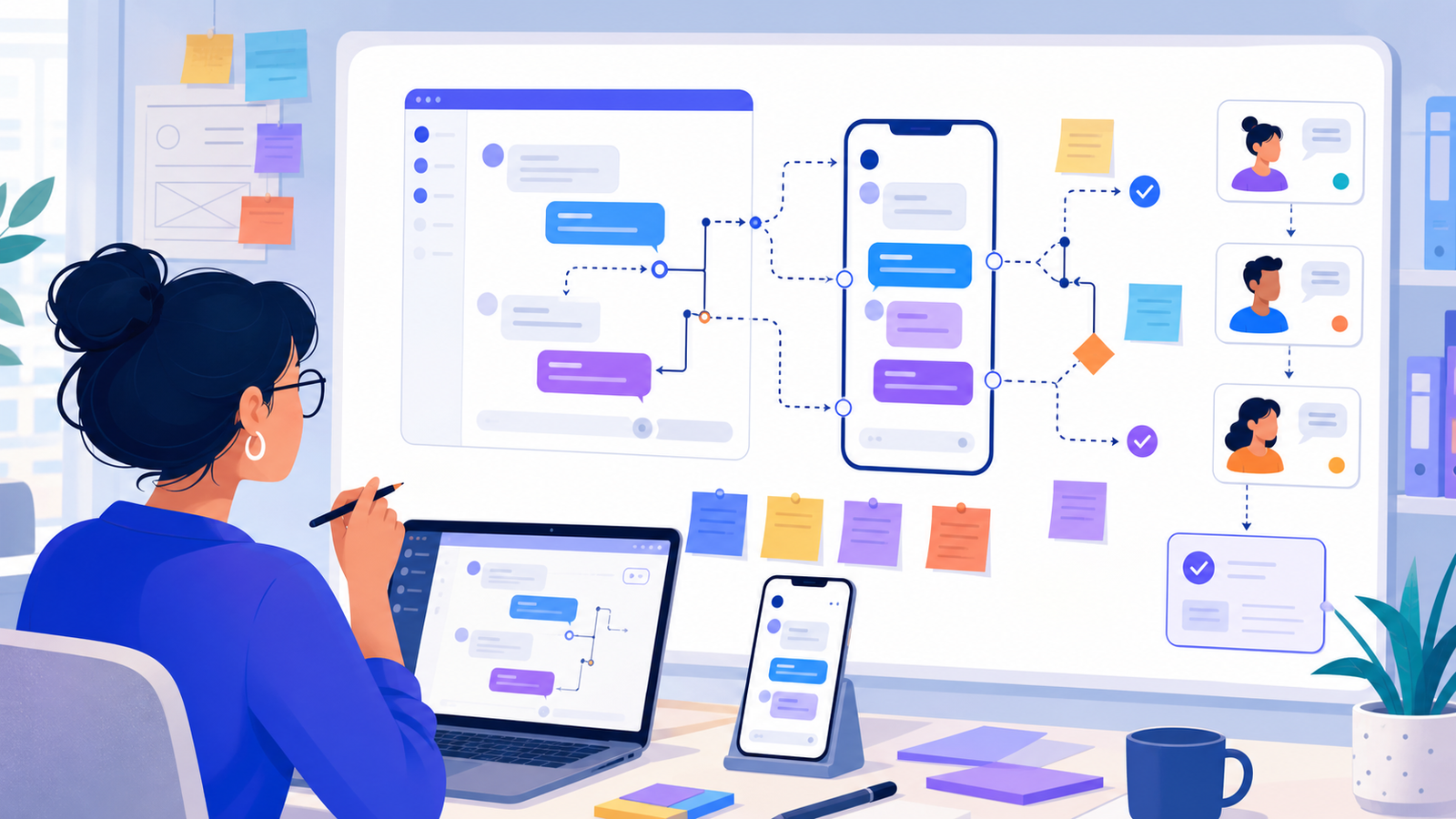 Online Chat Simulator for UX Prototypes: Test Conversation Flow Before Code