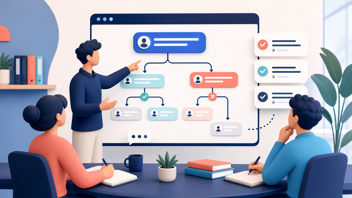 How to Plan a Customer Support Training Scenario with a Chat Simulator