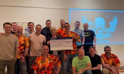 Crazy Boys Spenden für das Zirkusprojekt der Gemeinde Burgstetten
