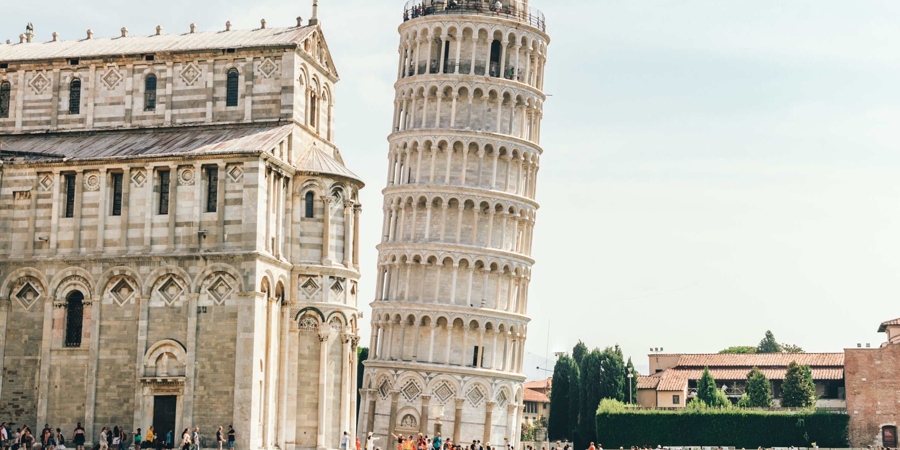 Leaning tower of Pisa