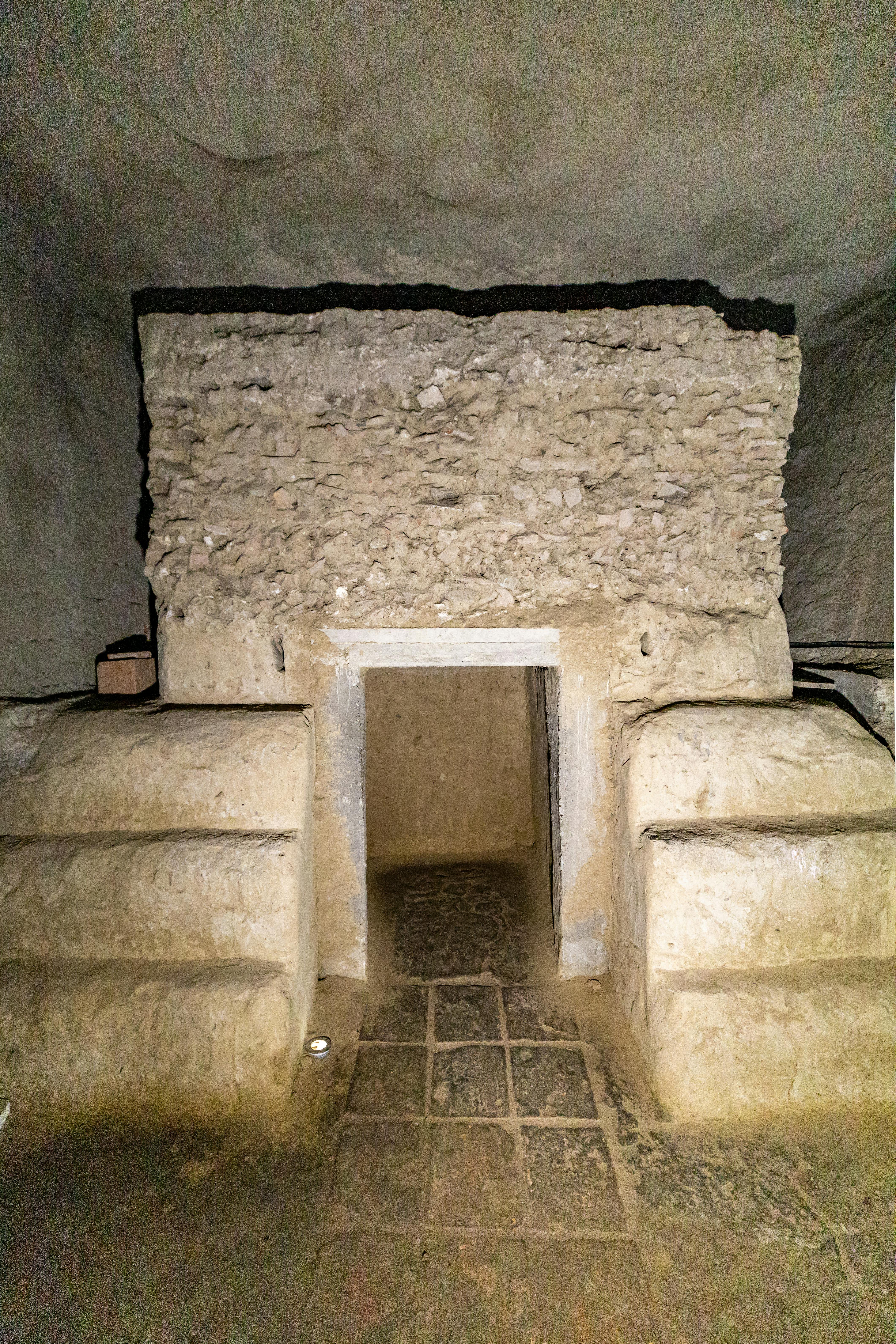 Empty tomb of Jesus