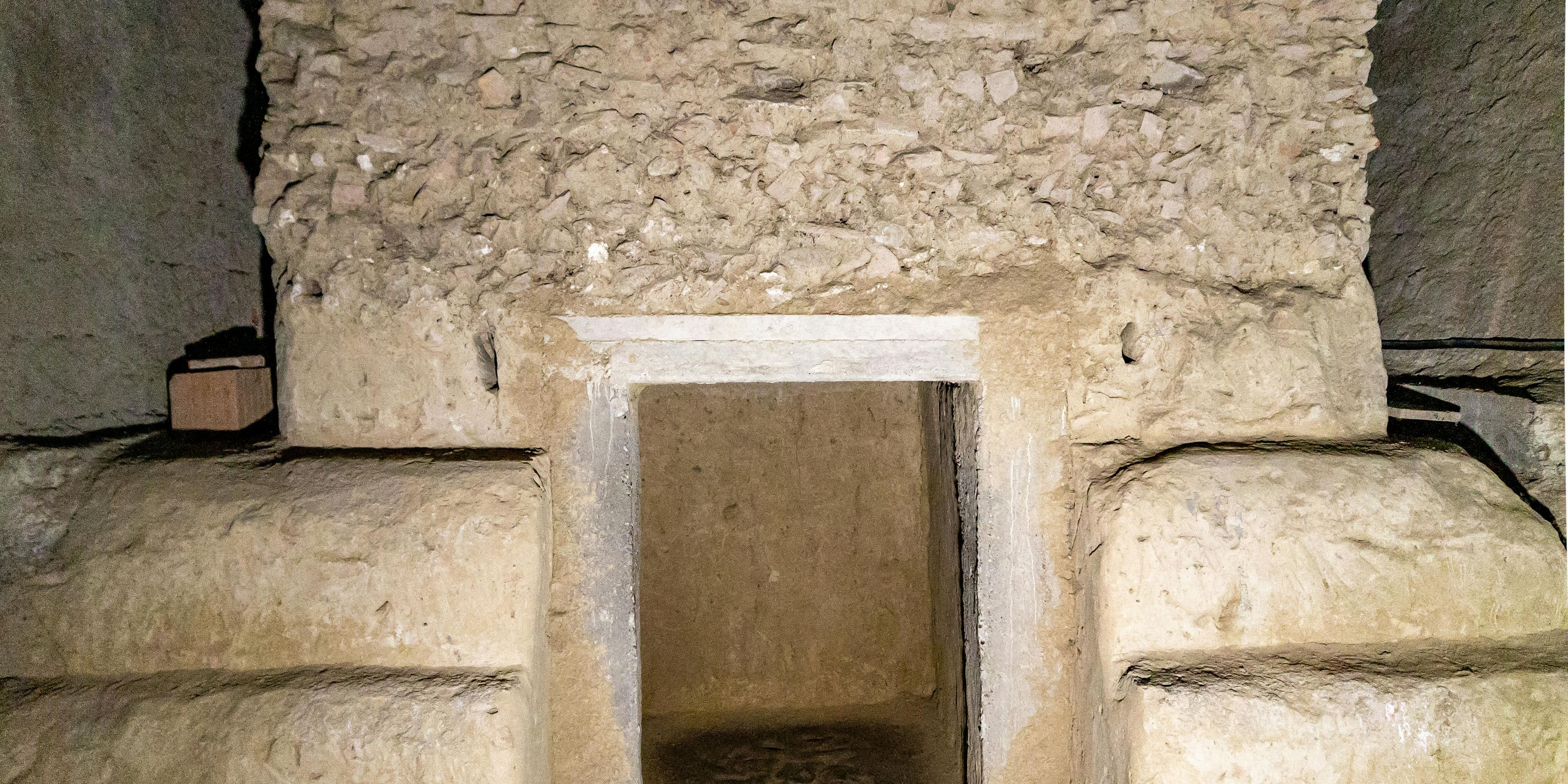 Empty tomb of Jesus