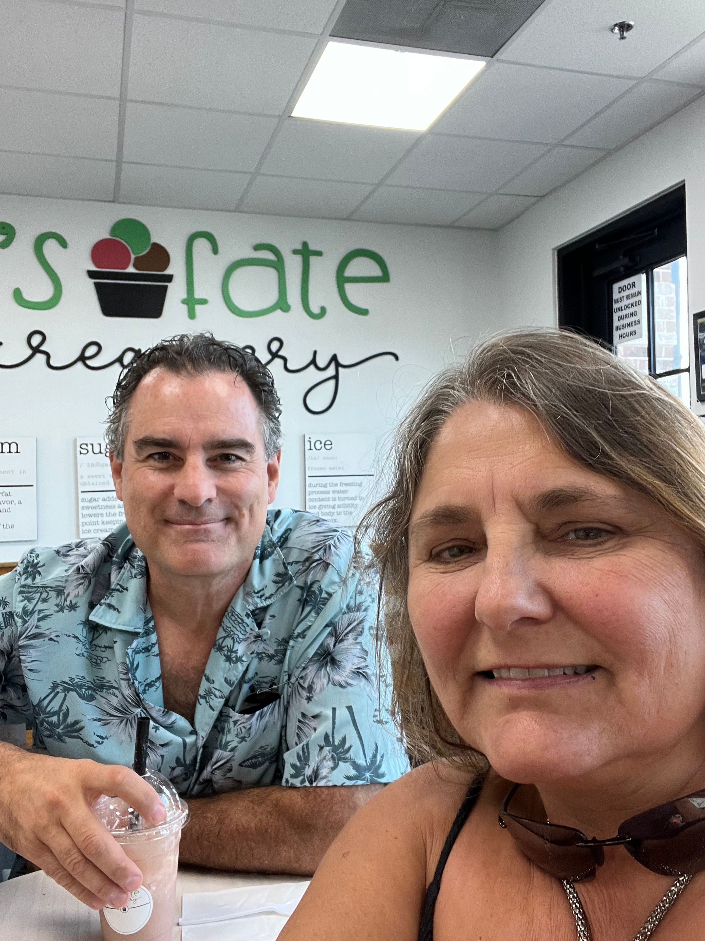 Terri & Curtis Krupp taking a selfie