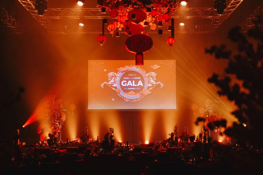Lunar New Year at NZICC in Auckland, guests and the room, event photography by Sonna Studios