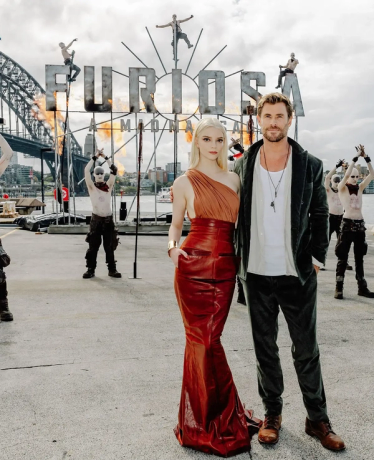Chris Hemsworth and Anya Taylor-Joy Mad Max Furiosa Media Call 2024, Australia - event photographer Sydney