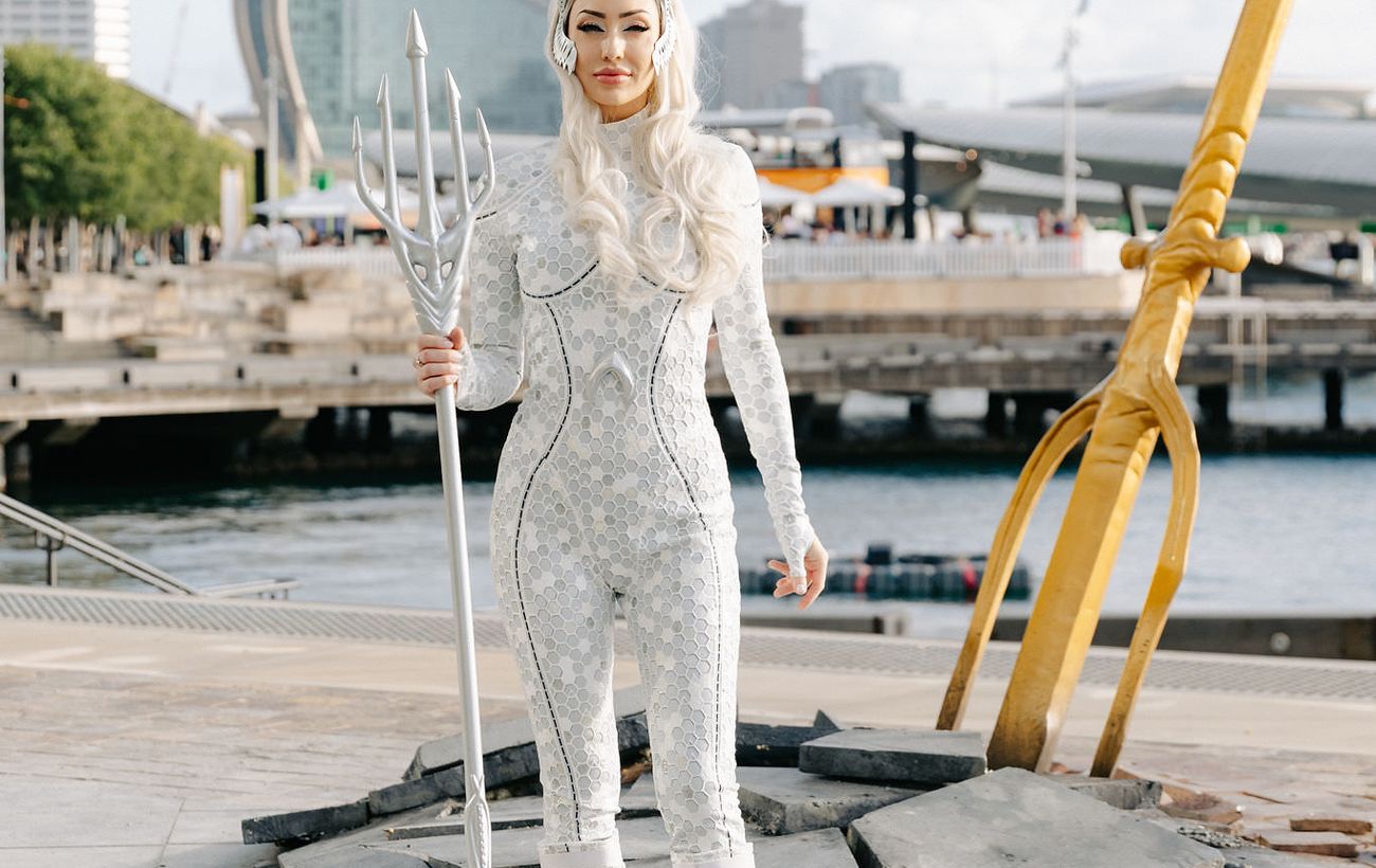 Aquaman activation, Barangaroo in Sydney, guests and the room, event photography by Sonna Studios