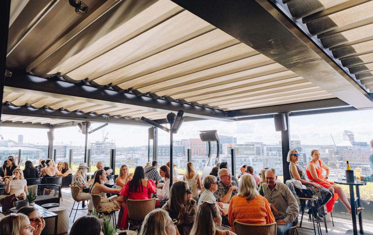 QT x SailGP in Auckland, guests and the room, event photography by Sonna Studios