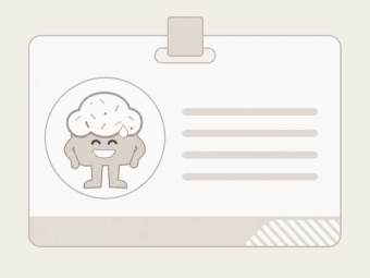 An ID badge showing the Cakewalk mascot, in Cakewalk's warm monochrome style.