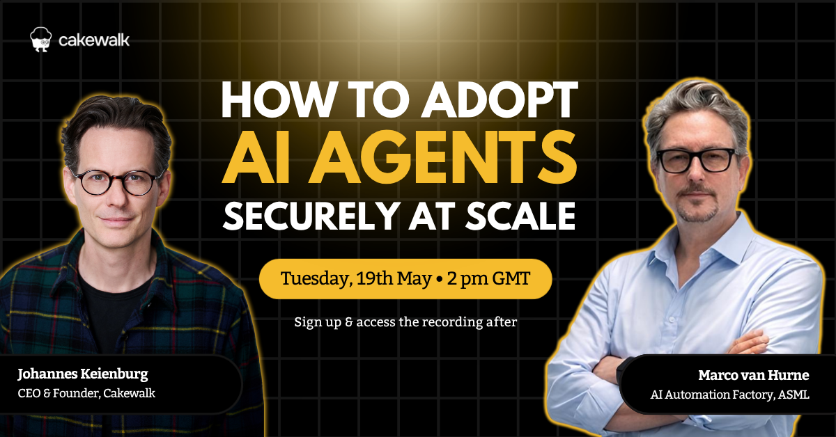 Webinar: How to Adopt AI Agents Securely at Scale