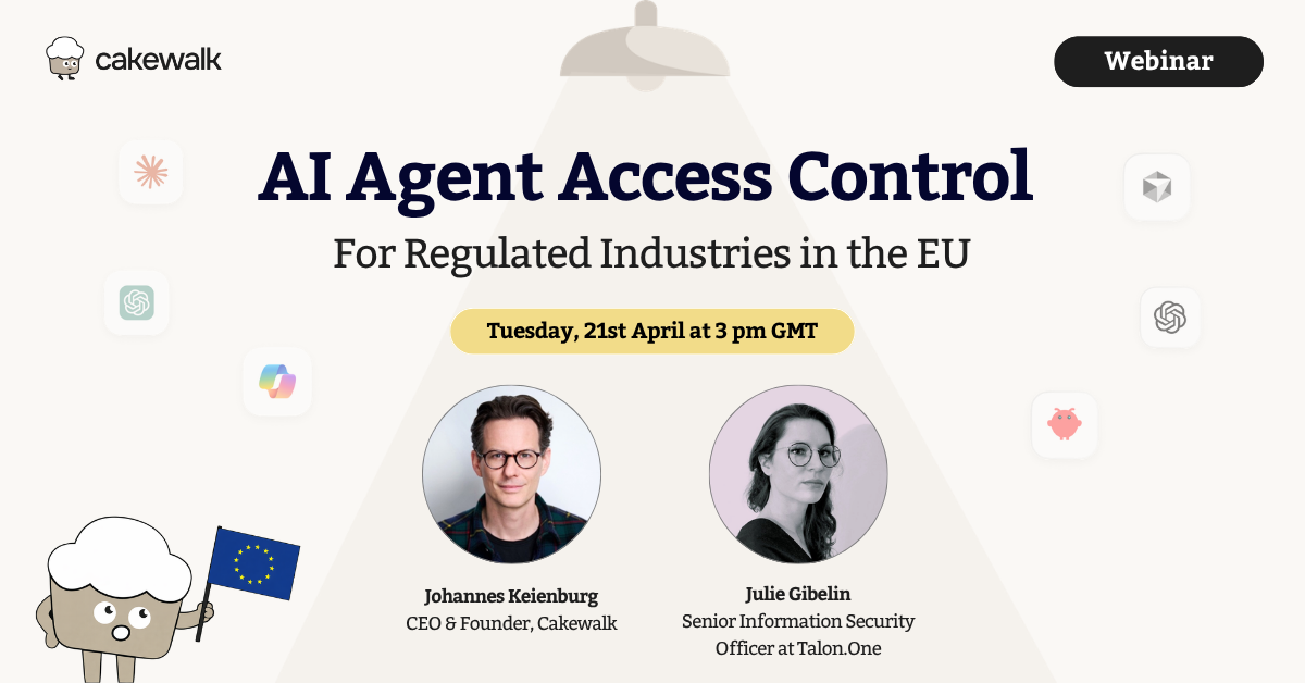 Webinar: AI Agent Access Control for Regulated Industries in the EU