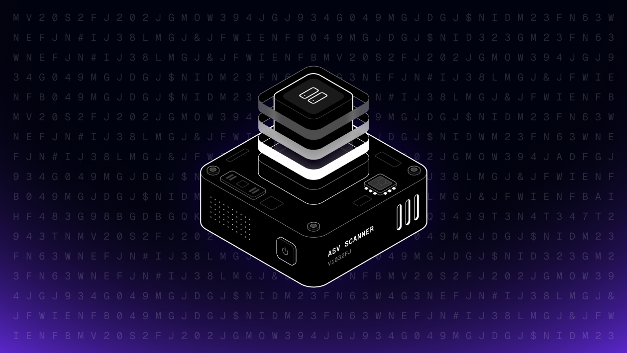 Blog cover image with ASC scanner illustration