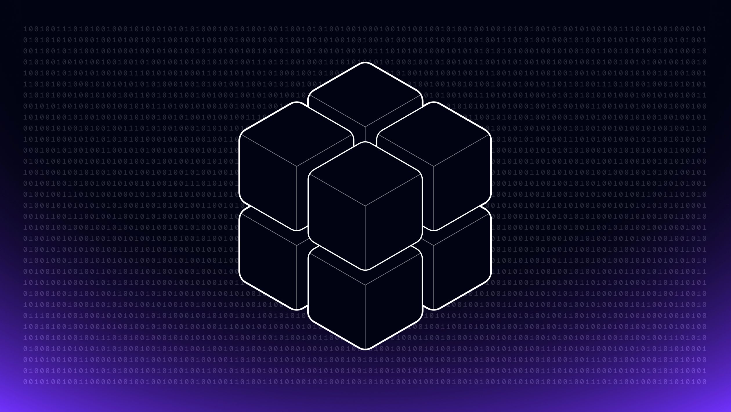 Blog cover image with isometric illustration