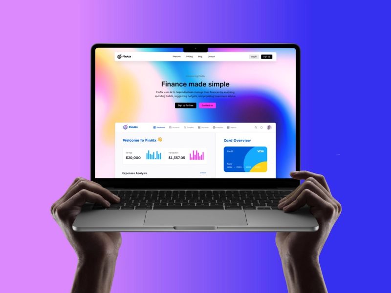 FinAlx, website fintech