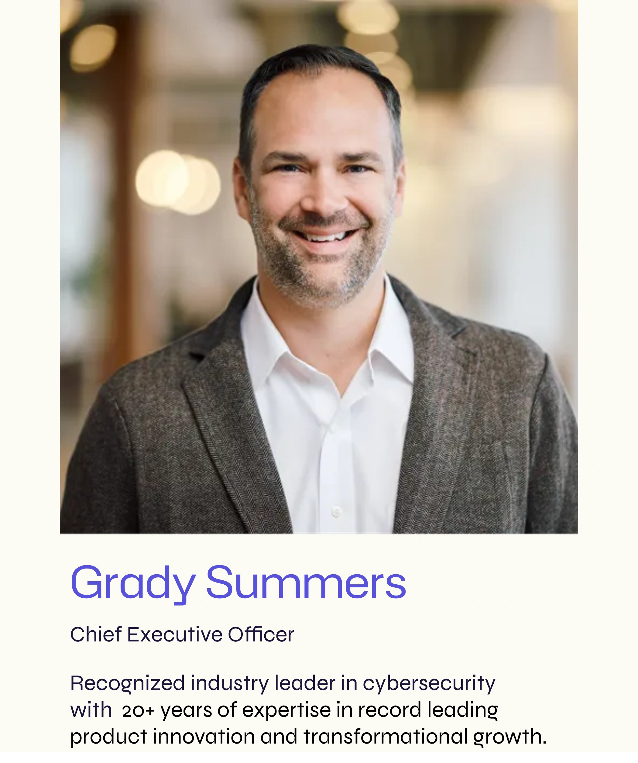Grady summers ceo