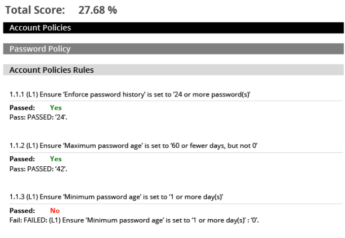 A page showing the total score of 2768