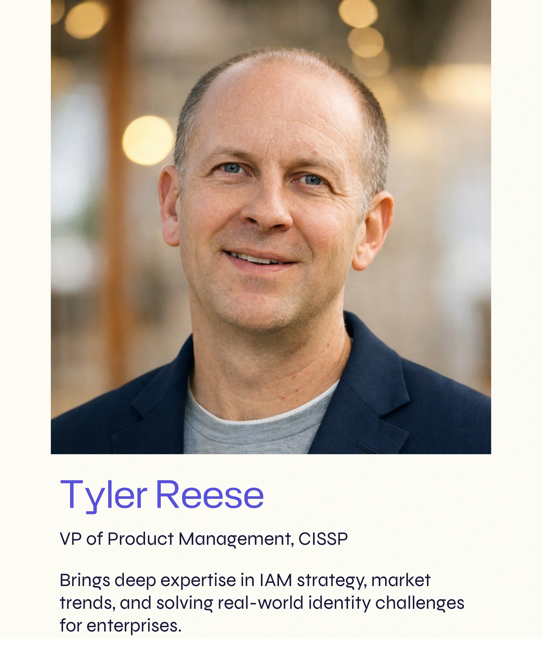 Tyler reese vp of product management