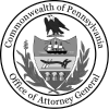 The seal of the commonwealth of pennsylvania office of attorney general