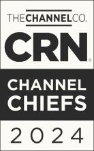 A black and white logo for the channel co channel chiefs 2024