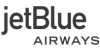 A black and white logo for jetblue airways