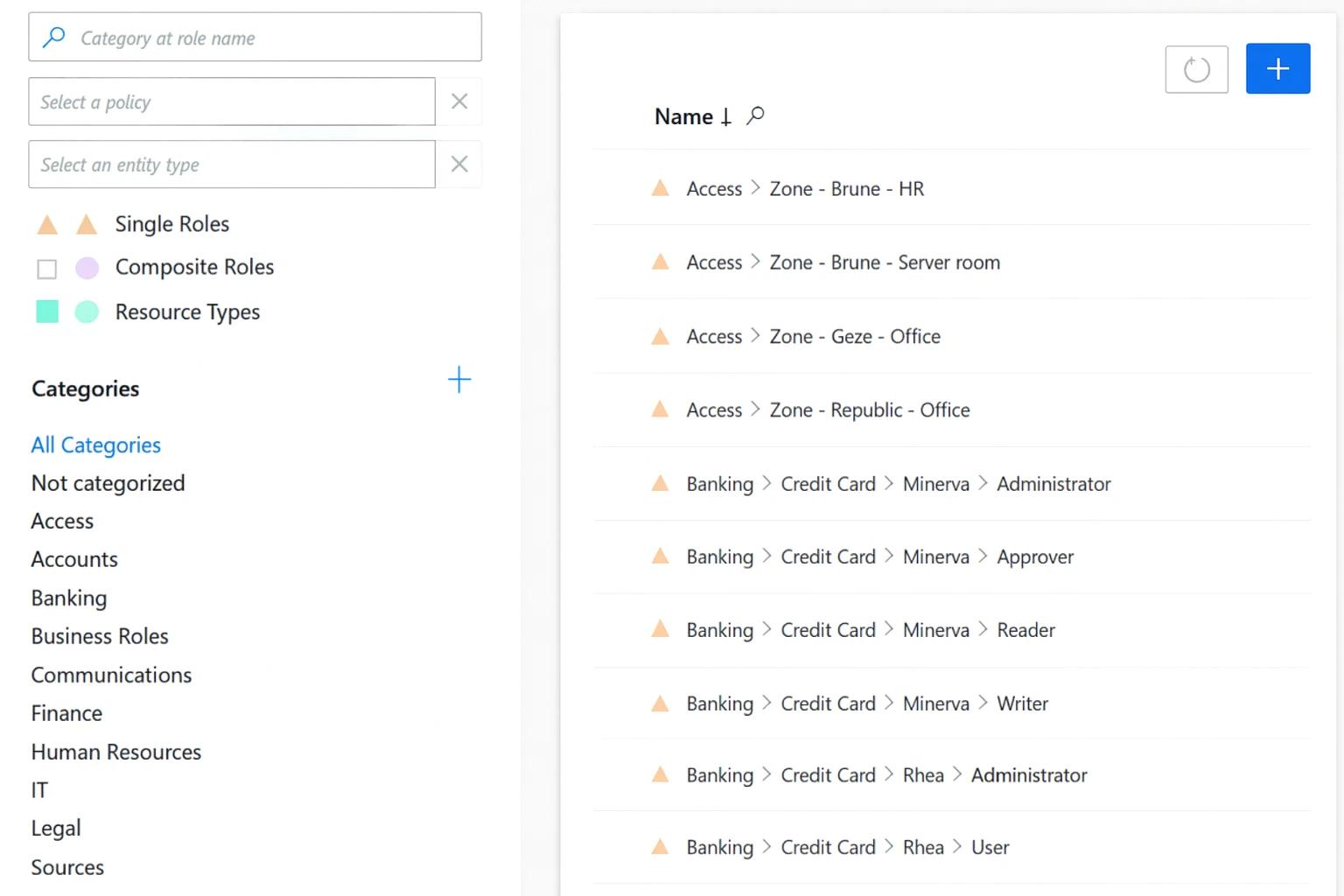 Role based access control rbac