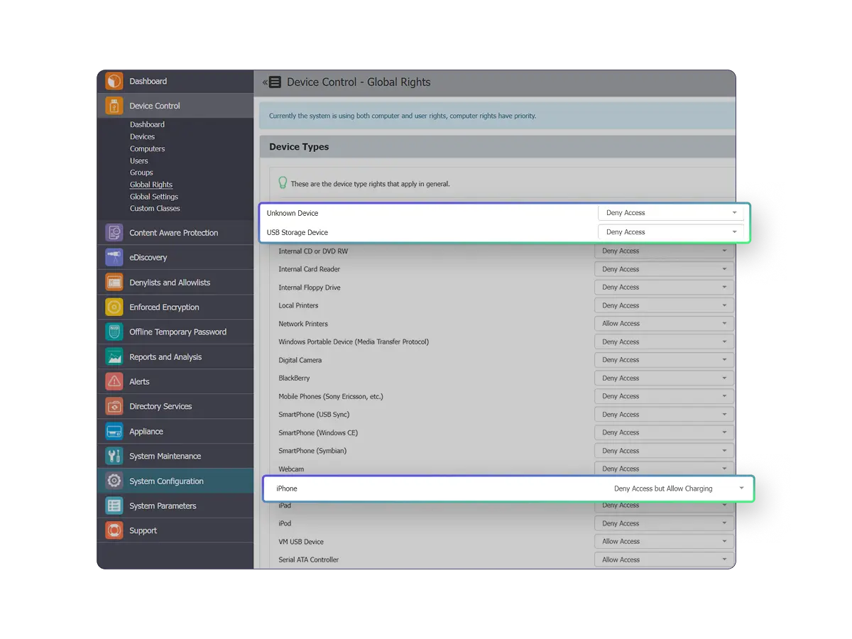 Prevent sensitive data exfiltration