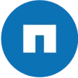 A blue circle with a white x on it