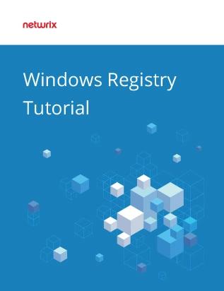 It is a windows registry tutorial