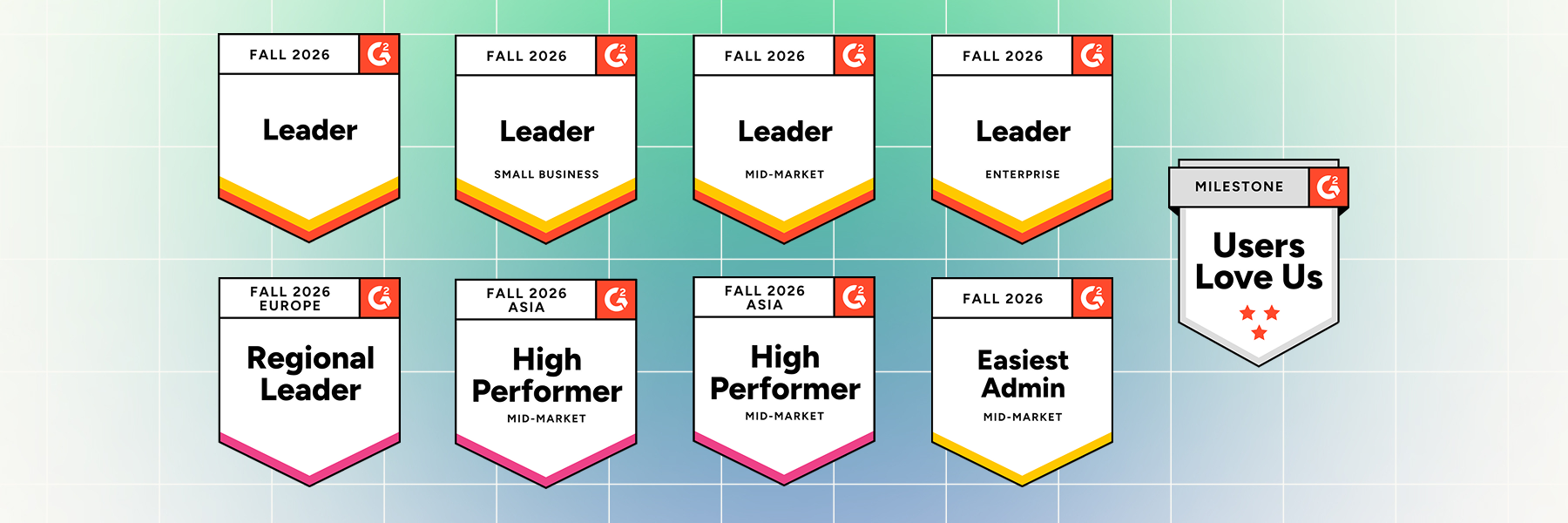 Endpoint Protector G2 Fall 2026 badges