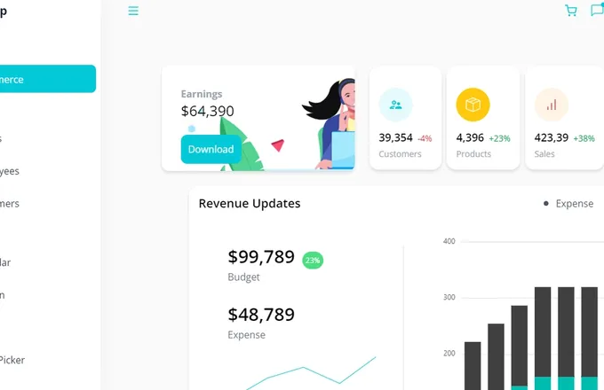 React Js Dashboard