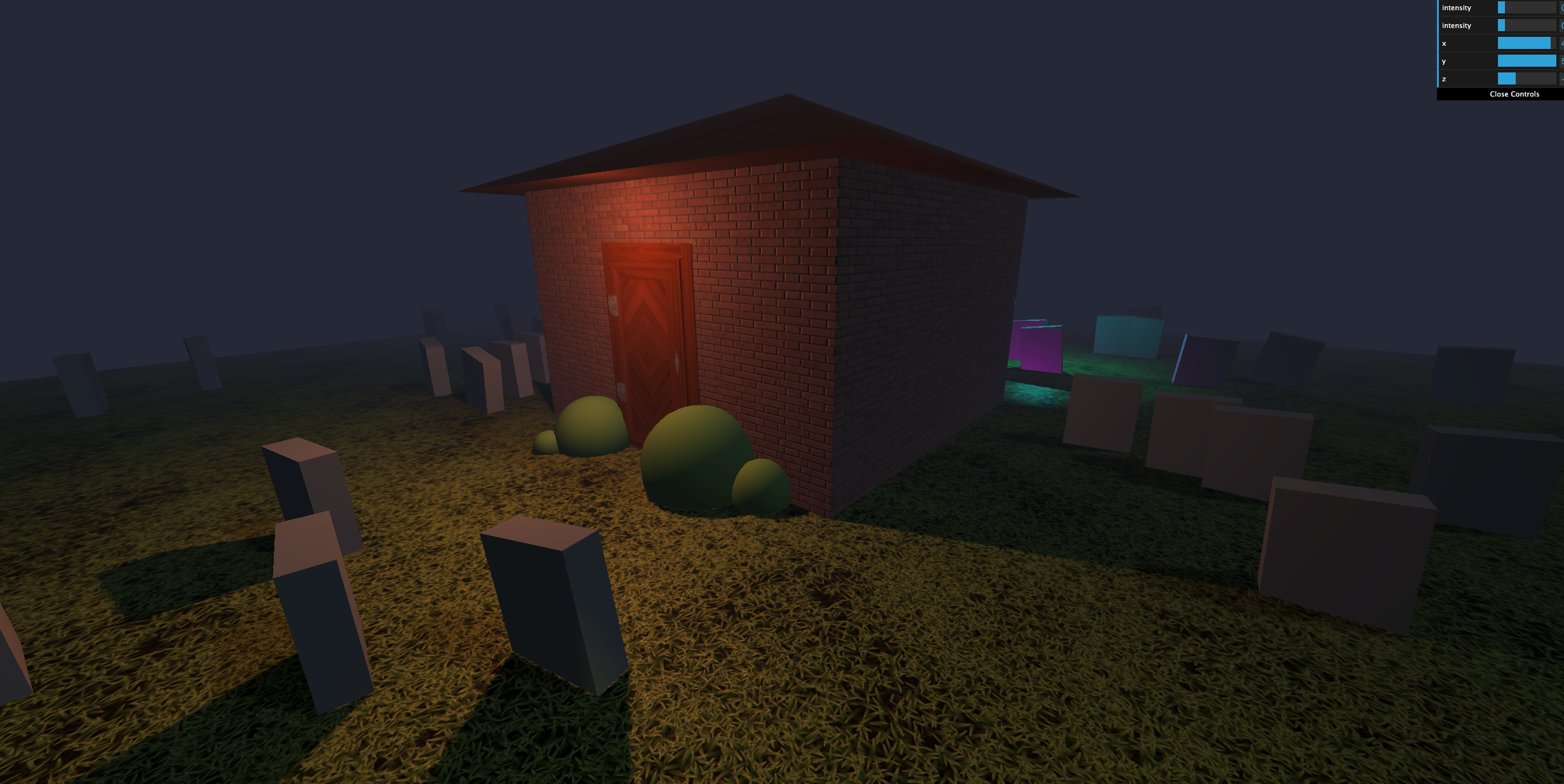 3D Haunted House