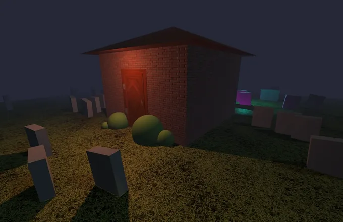 3D Haunted House