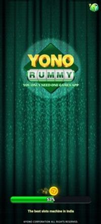 Yono Rummy Launch Screen
