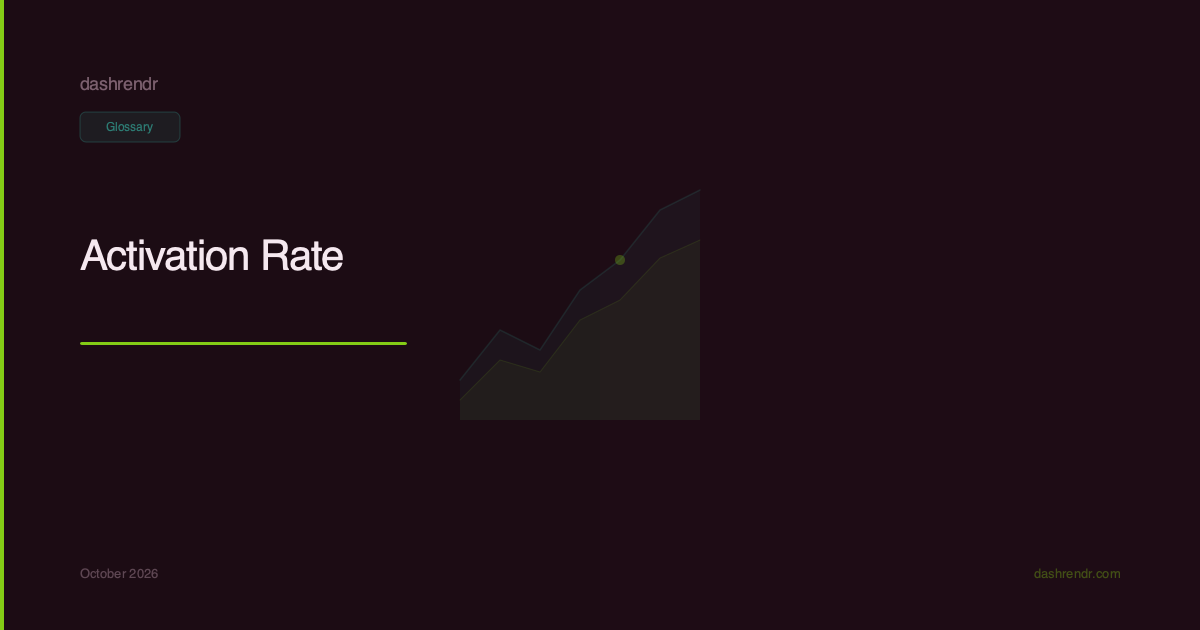 Activation Rate