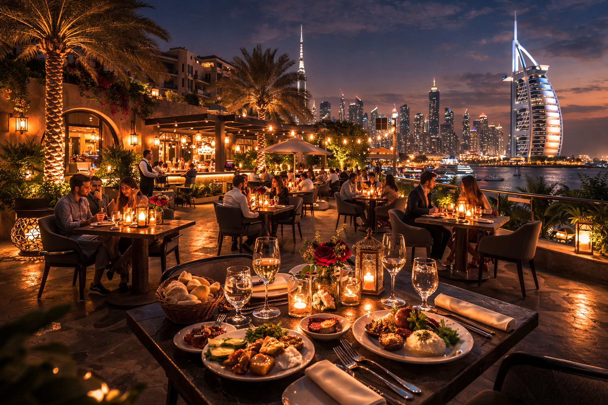 Dubai Nights in the City