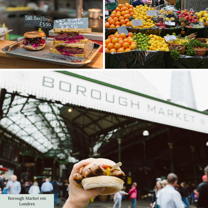 TOP 5 Mercados de Comida de Rua em Londres