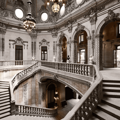 Interior do Palácio da Bolsa - Reprodução da Internet
