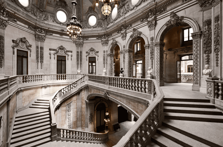 Interior do Palácio da Bolsa - Reprodução da Internet