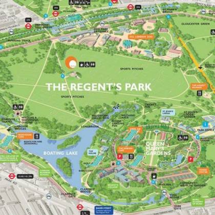 Regent Park em Londres — foto 2