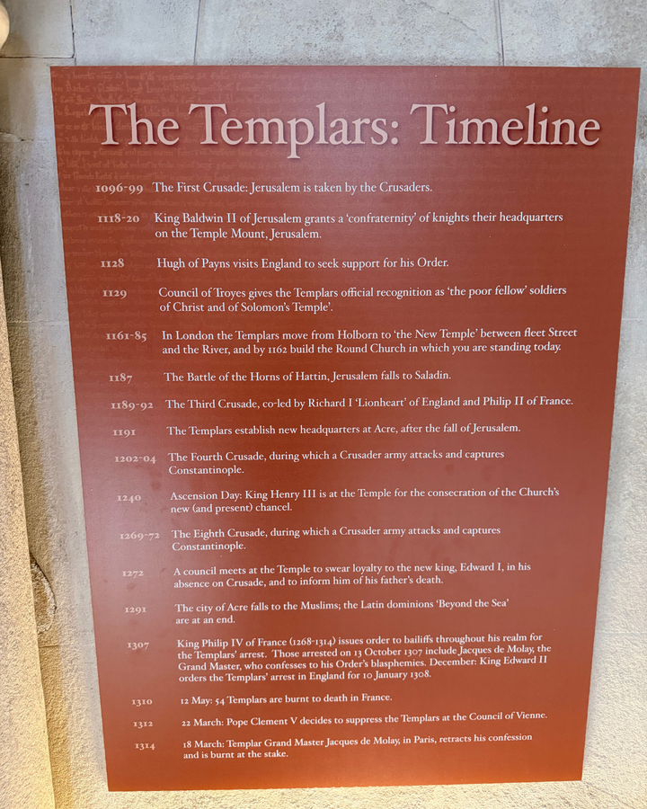 Temple Church, em Londres - A Igreja dos Cavaleiros Templários