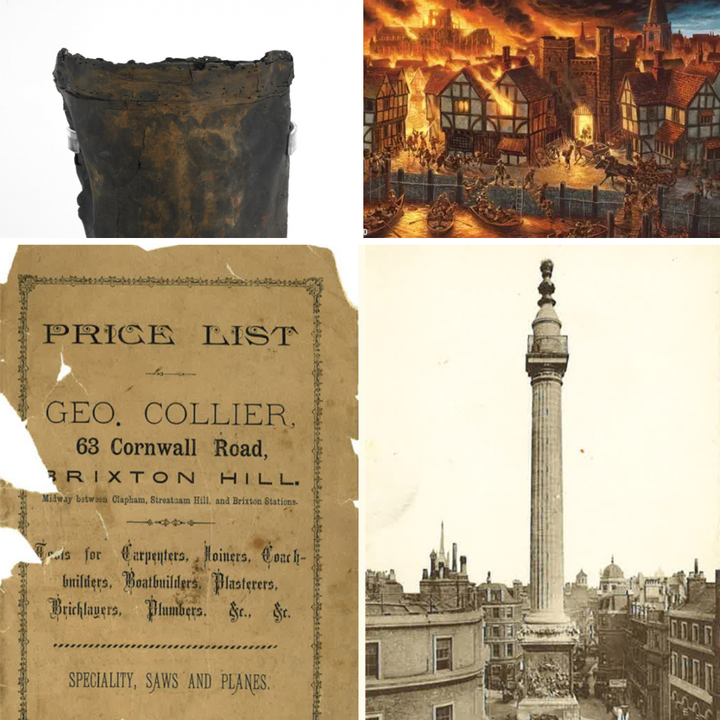 Monument e o Grande Incêndio de Londres