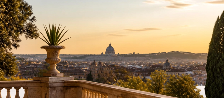 Terrazza del Pincio em Roma
