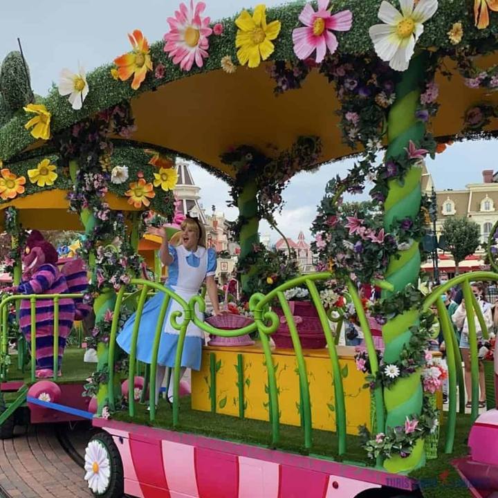 Desfile na Disneyland Paris