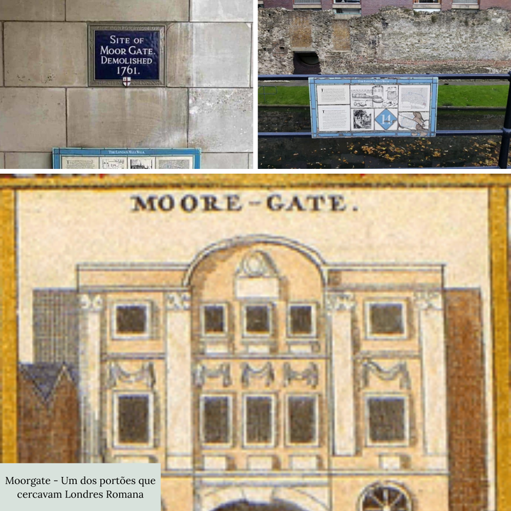 Os 6 Portões que Cercavam Londinium. Onde Encontrar Vestígios Romanos em Londres?