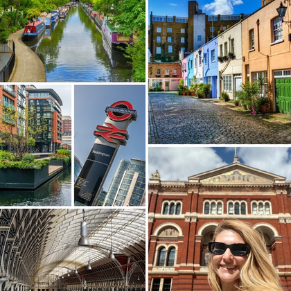 Fotos do bairro de Paddington em Londres