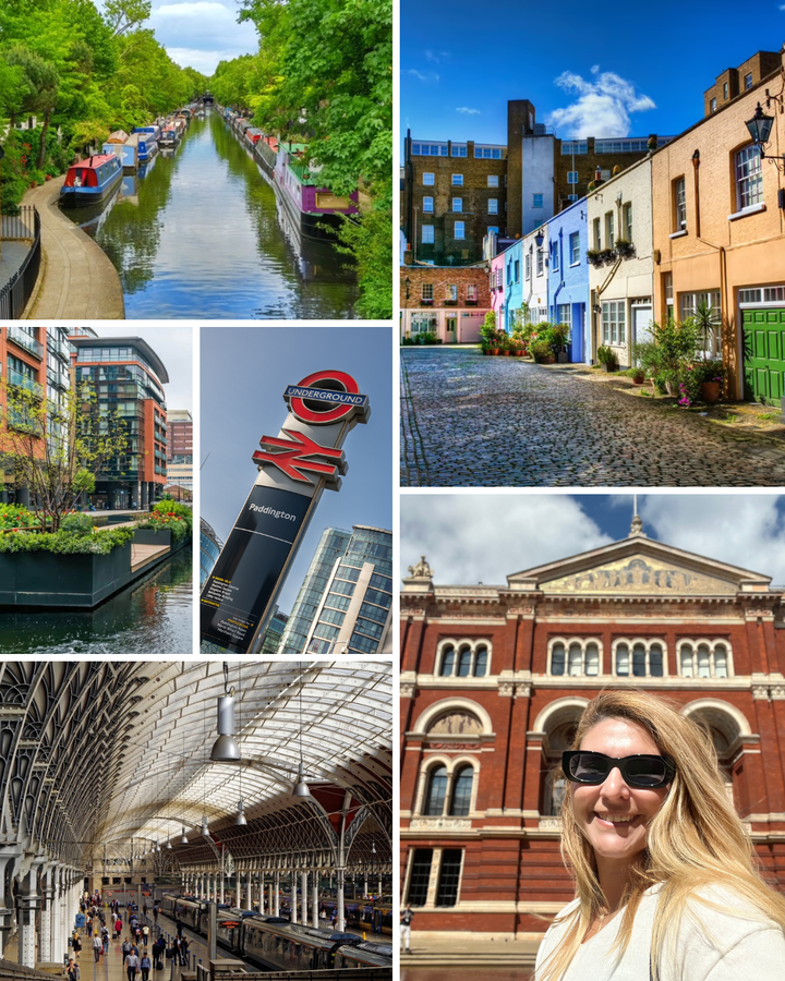 Fotos do bairro de Paddington em Londres